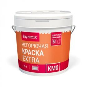 Краска Пожаробезопасная Bayramix KM0 Extra 9л КМ0Е  для Внутренних Работ / Байрамискc.