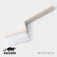 Щётка для сложных загрязнений Raccoon Breeze, 20?2,5 см, жесткий скошеный ворс 3 см