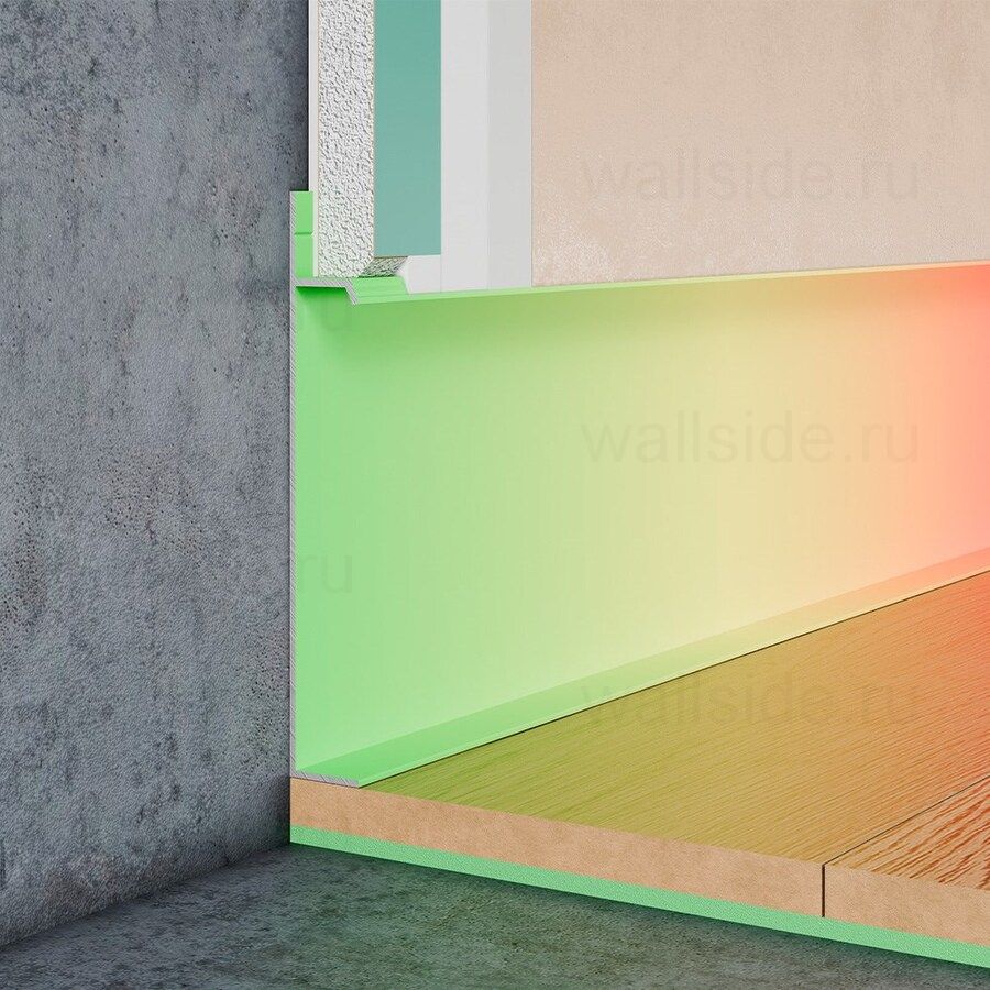 Скрытый плинтус Pro Design 235 Universal RAL