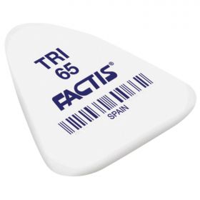 Ластик FACTIS TRI 65 (Испания), 36×33×6 мм, ассорти, треугольный, PNFTRI65