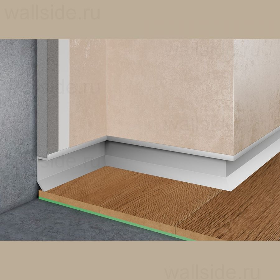 Теневой плинтус Pro Design Slim 723 анодированный