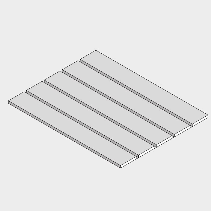 Изображение Набор дорожек для сауны Effegibi Auki в отделке канадский хемлок
