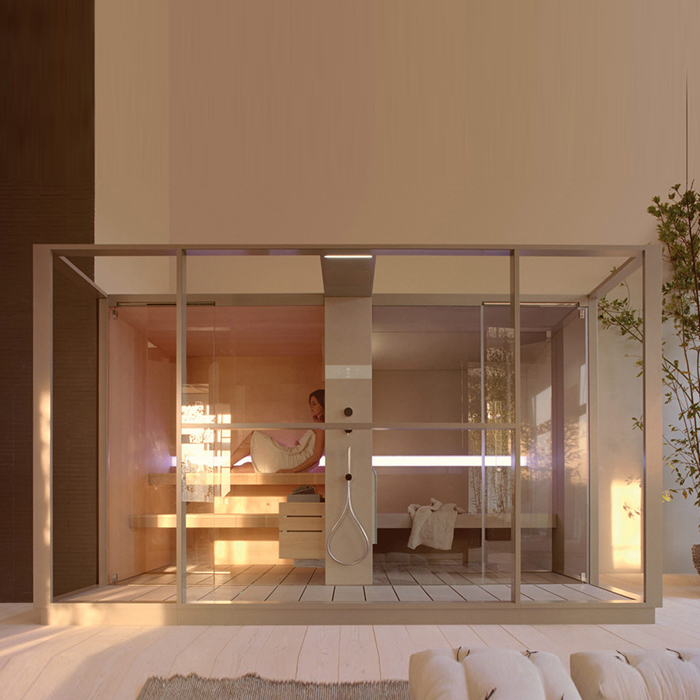 Изображение Сауна-хаммам Effe Logica Spa Filo 373x250 LO 11 02 0001 белое облако