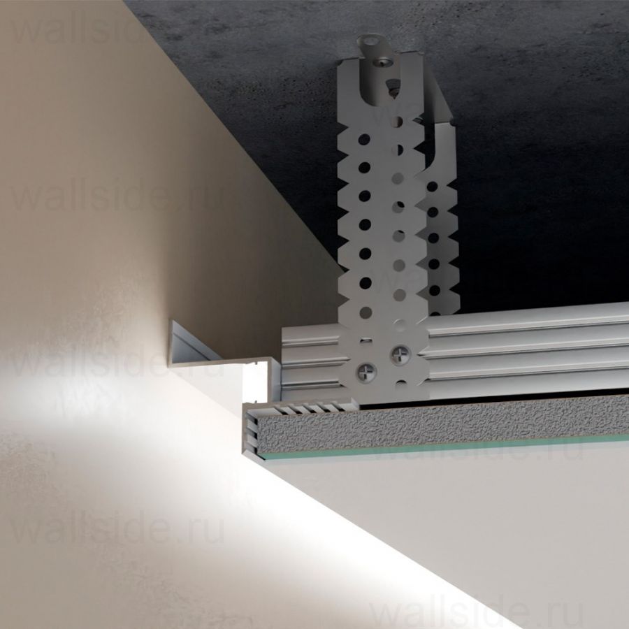 Pro Design Gipps 602 теневой потолочный профиль Белый