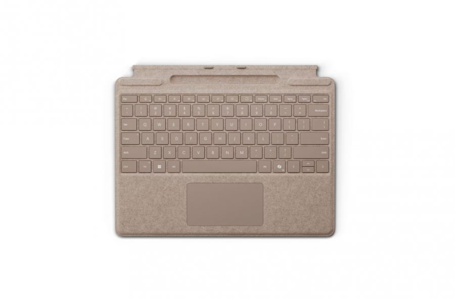 Клавиатура Microsoft Surface Pro Keyboard X/8/9/10/11 with Copilot button (Alcantara) (Dune)