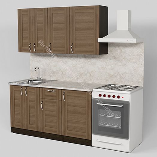 Кухонный гарнитур Кира нормал 1500 мм
