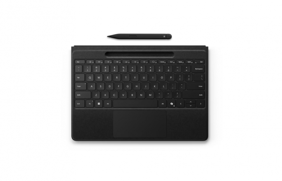 Клавиатура Microsoft Surface Pro Flex Keyboard 8/9/10/11 with Copilot button (Alcantara) (Black) + Slim Pen 2