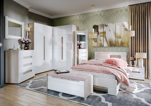 Кровать 1600 с ортопедом КР-004 "Палермо-3"