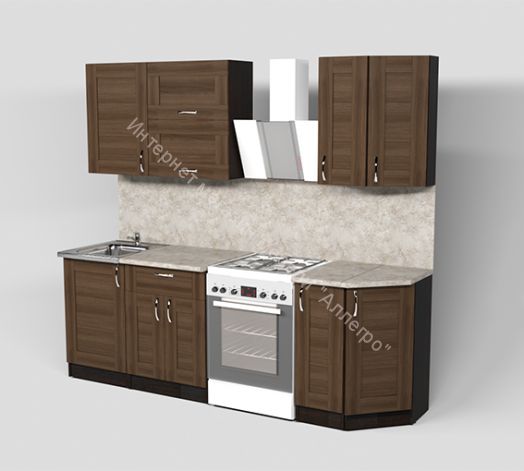 Кухонный гарнитур Кира демо 1700 мм