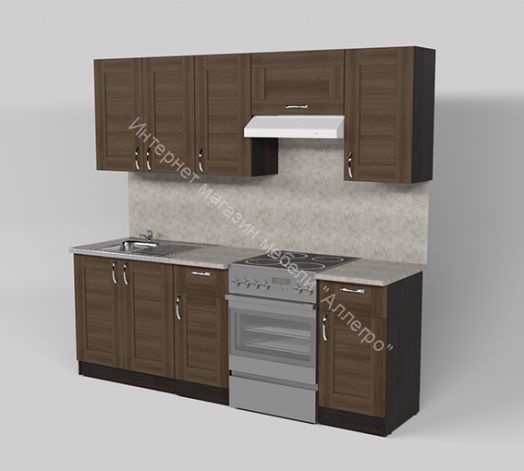 Кухонный гарнитур Кира компакт 2200 мм