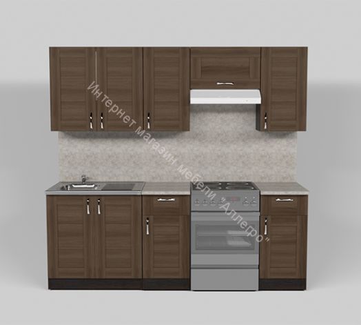 Кухонный гарнитур Кира компакт 2200 мм