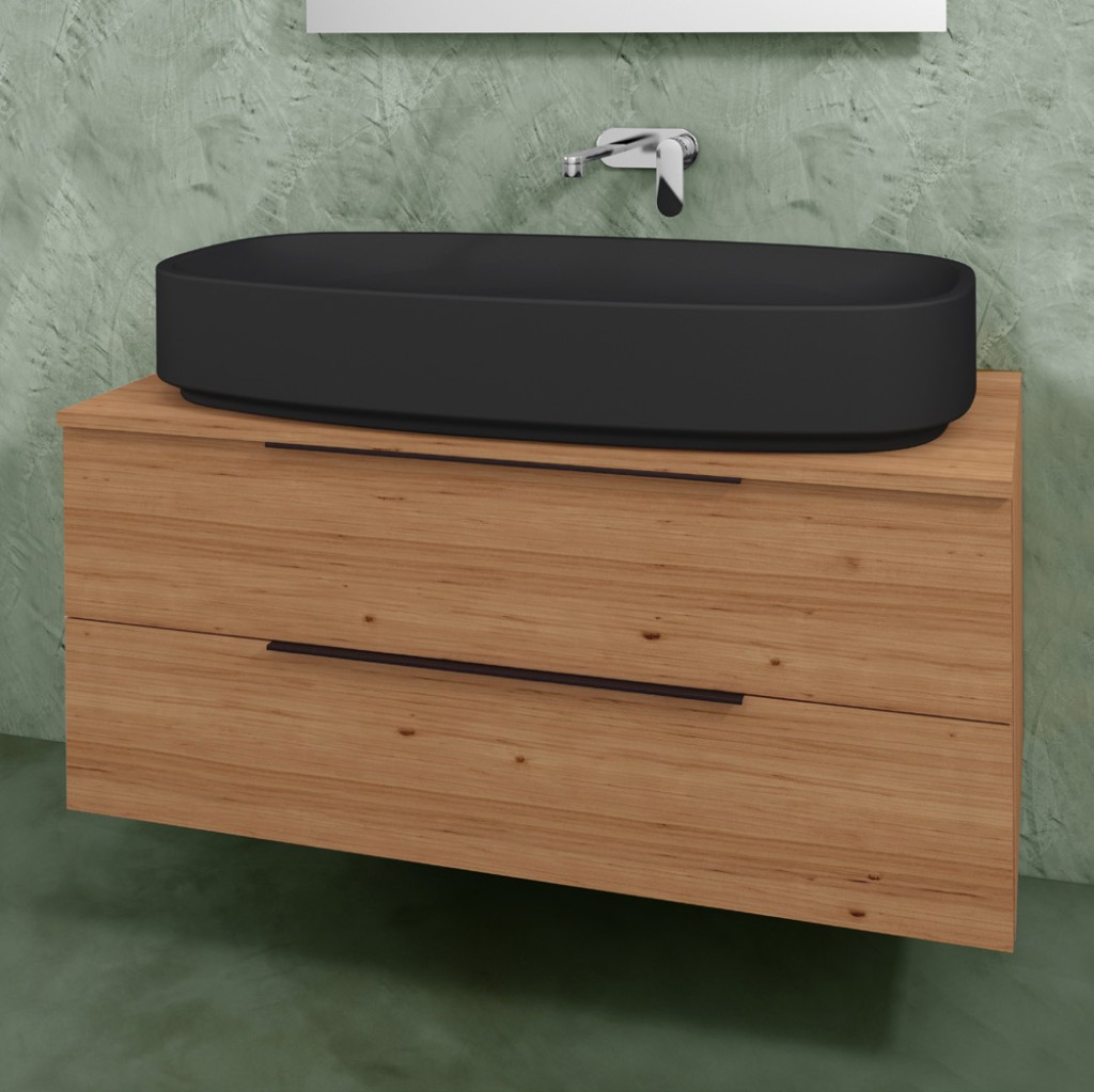 Тумба для ванной комнаты Flaminia Box Wall Hung Vanity Unit 50xH50 BX809 схема 5