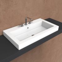 Встраиваемая сверху раковина Flaminia Acquagrande 100 Recessed Basin 101х55 схема 1