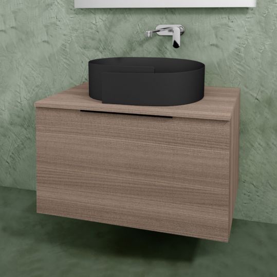 Тумба для ванной комнаты Flaminia Box Wall Hung Vanity Unit 50xH50 BX805 схема 2