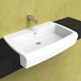 Полувстраиваемая раковина Flaminia Una 90 Semi-Inset Basin 90х59