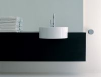 Раковина Flaminia Twin Set 42 Semi-Inset Basin 42,5х42,5 схема 2