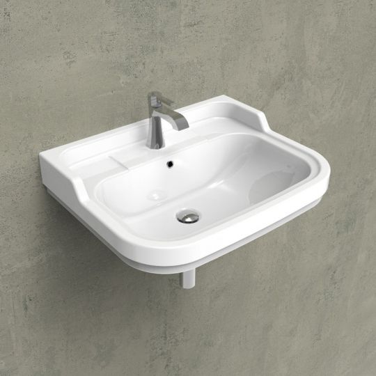 Фото Раковина Flaminia Efi 64 Wall Hung Or Suitable For Pedestal 64х52