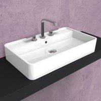 Раковина Flaminia Miniwash 75 Countertop Basin MW75PR 75х42 схема 1