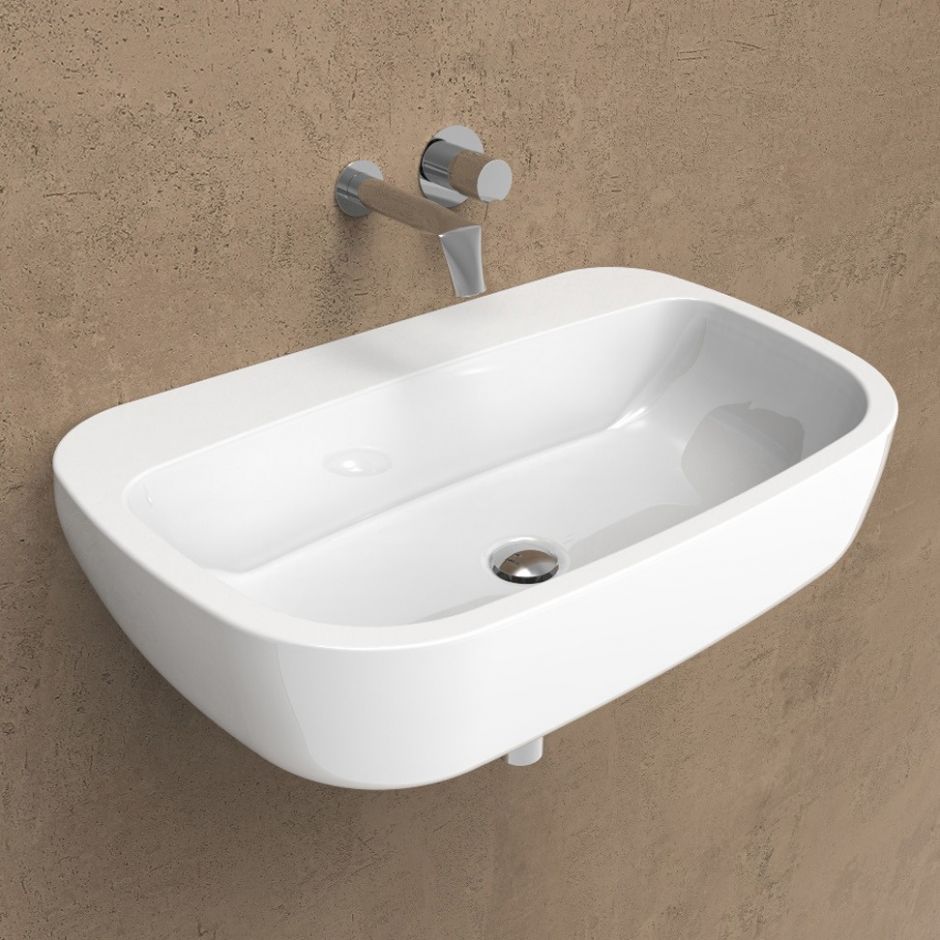 Изображение Подвесная раковина Flaminia Mono 74 Countertop Basin 74х48