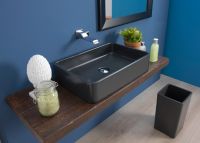 Раковина Flaminia Miniwash 75 Countertop Basin MWL75 75х40 схема 2