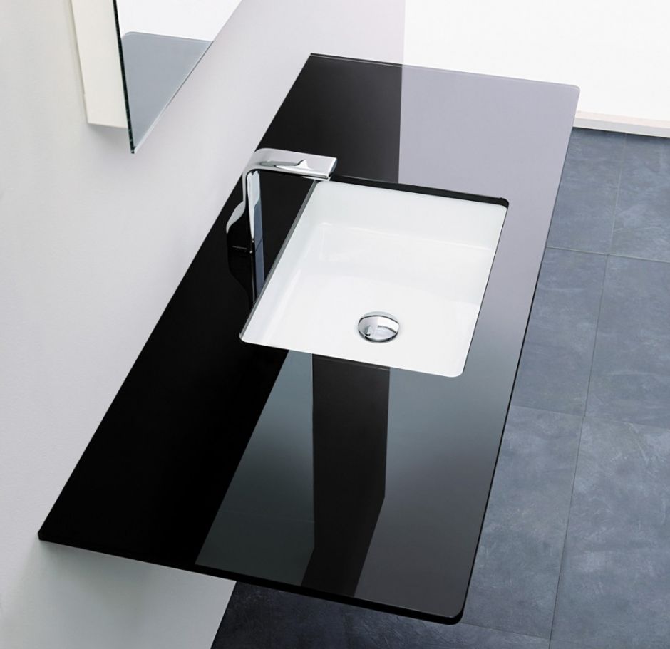 Встраиваемая снизу раковина Flaminia Miniwash 48 Under-Counter Basin 43х31 ФОТО