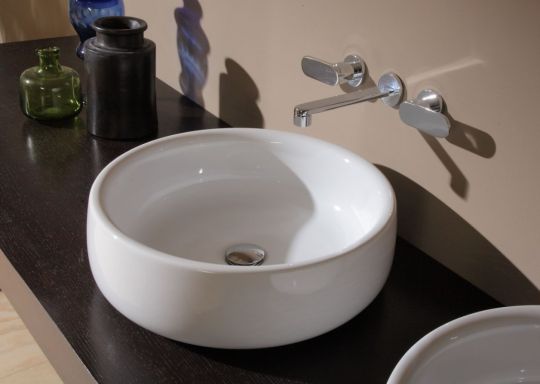 Раковина Flaminia Bonola 50 Countertop Or Suitable For Pedestal Basin 50х50 ФОТО