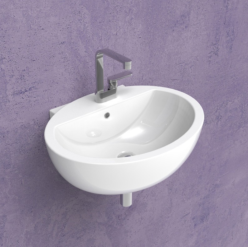 Подвесная раковина Flaminia Dip 62 Countertop - Wall Hung Basin DP481 62х495