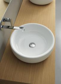 Накладная раковина Flaminia Bonola 46 Countertop Or Suitable For Pedestal Basin 46х46 ФОТО