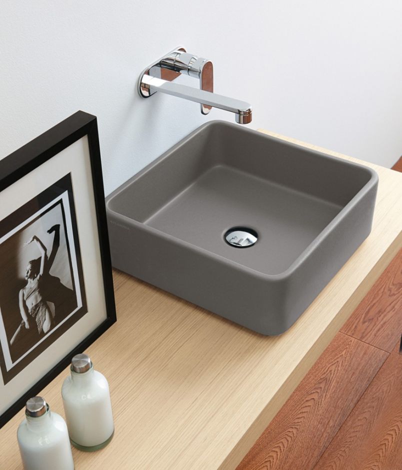 Накладная раковина Flaminia Miniwash 40 Countertop Basin 40х40 ФОТО