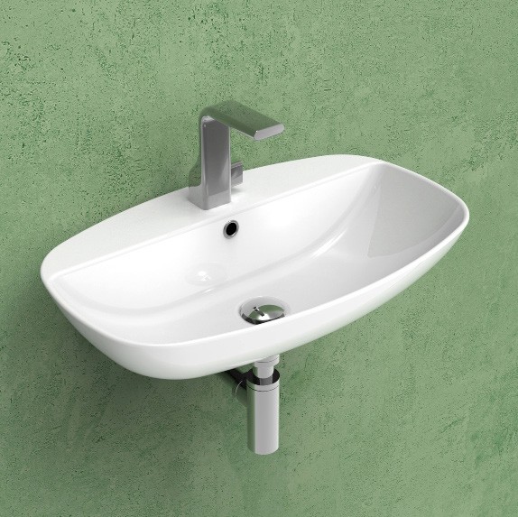 Изображение Подвесная раковина Flaminia NudaSlim 60 Countertop - Wall Hung Basin ND60PR 61х395