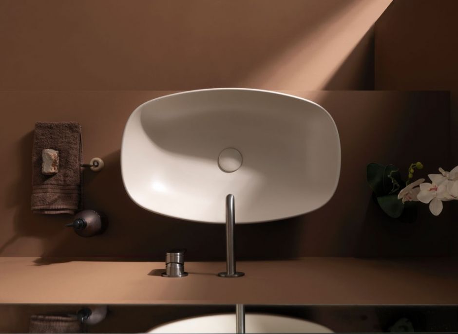 Накладная раковина Flaminia NudaSlim 60 Countertop Basin 60х39 ФОТО