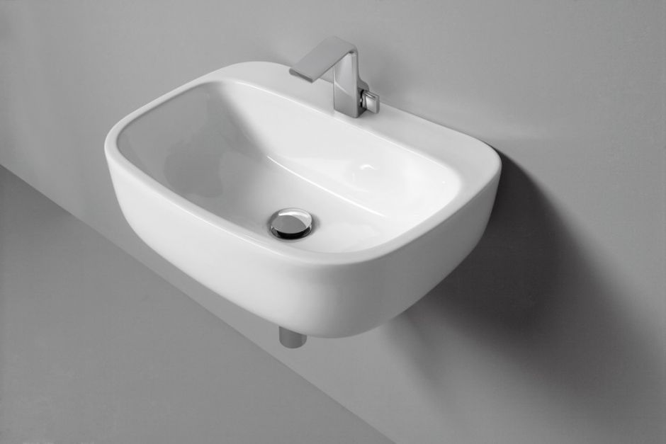 Подвесная раковина Flaminia Mono 54 Countertop Basin 54х40 ФОТО