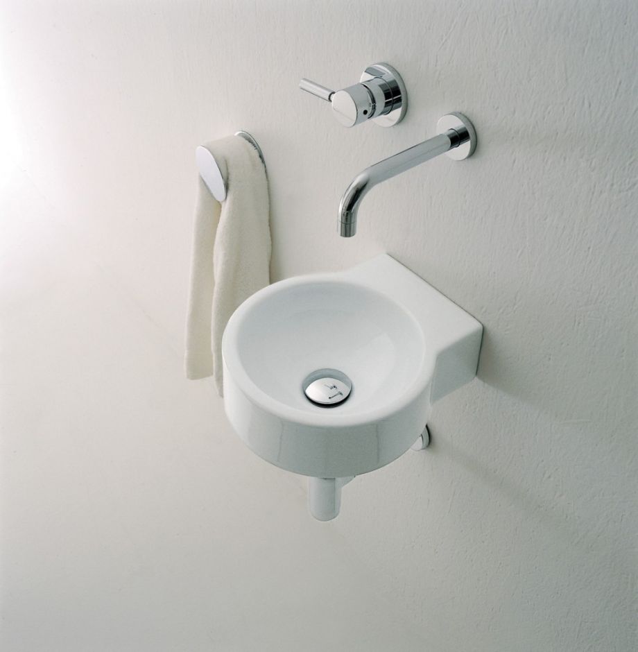 Подвесная раковина Flaminia Mini Wall Hung Basin 27х27 ФОТО