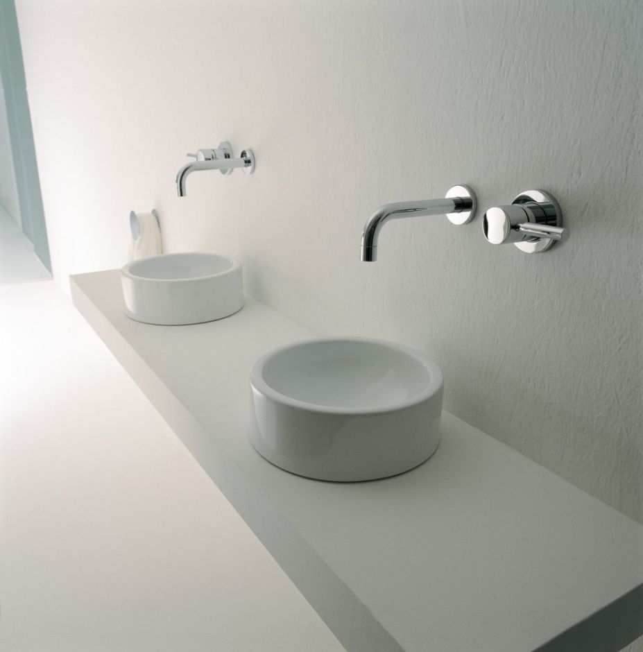 Накладная раковина Flaminia Mini Twin Countertop Basin 27х27 ФОТО