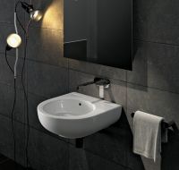 Раковина Flaminia Pass 50 Countertop - Wall Hung Basin 52х50 схема 2