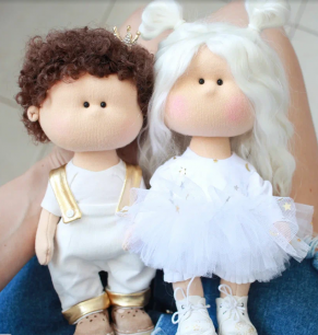 Набор для курса Старки и Луна (бело-золотой)