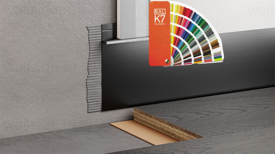 Скрытый плинтус Фесо 80 мм