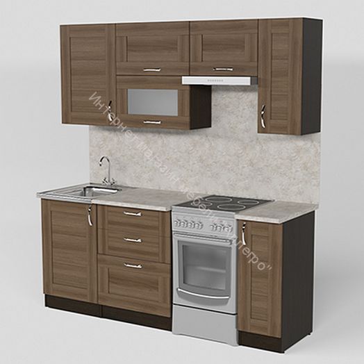 Кухонный гарнитур Кира ультра 2000 мм