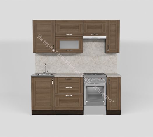 Кухонный гарнитур Кира ультра 2000 мм