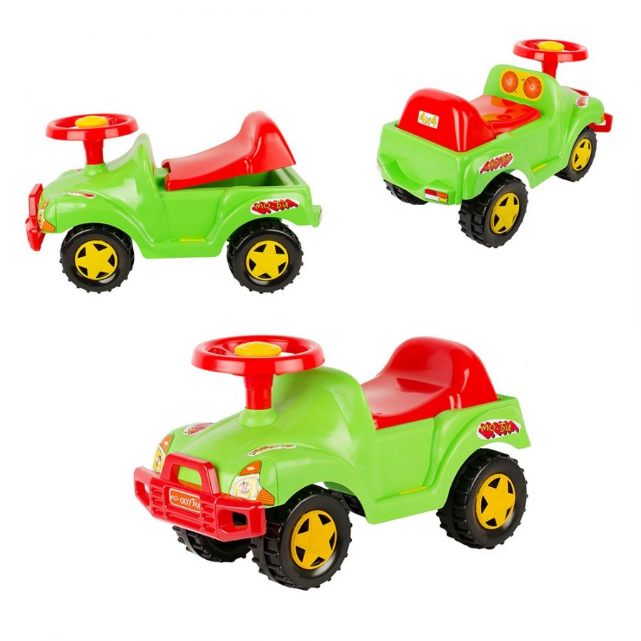 Игрушка Автомобиль-каталка (зеленый)