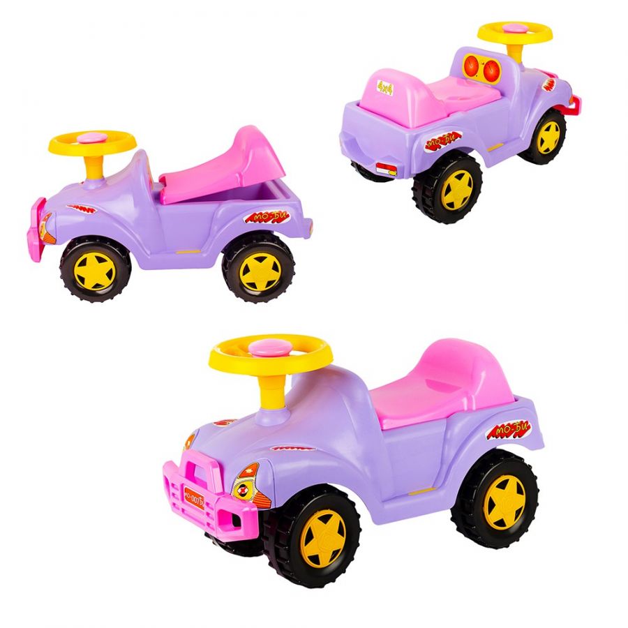 Игрушка Автомобиль-каталка (сиреневый)