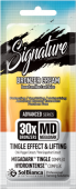 Крем-автозагар “Signature” 30х bronzer с перцем чили, Tingle-эффектом, 15 мл