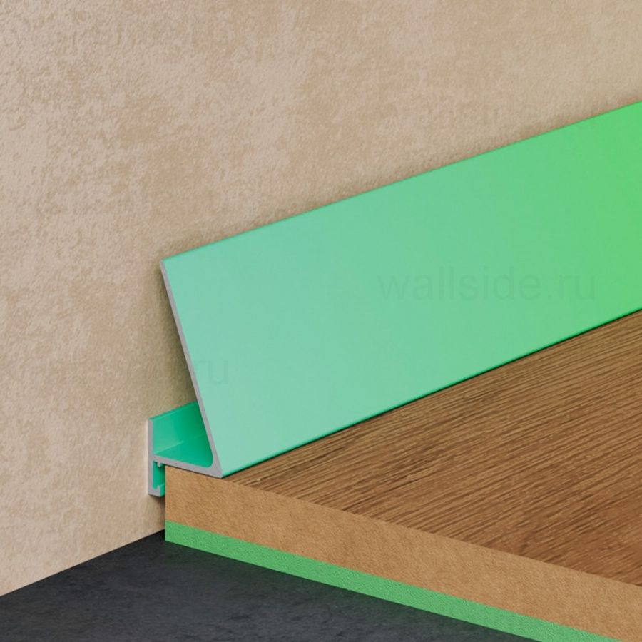 Алюминиевый плинтус Pro Design Corner 570 любой цвет по RAL