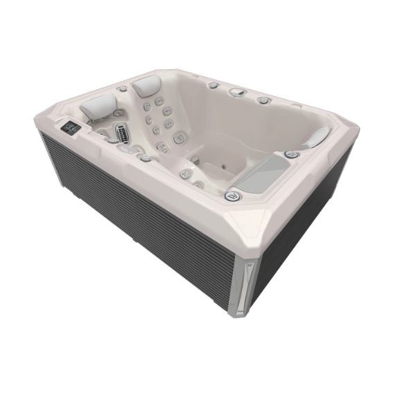 Изображение Прямоугольный гидромассажный СПА бассейн WELLIS Teide Life Deluxe 215х160