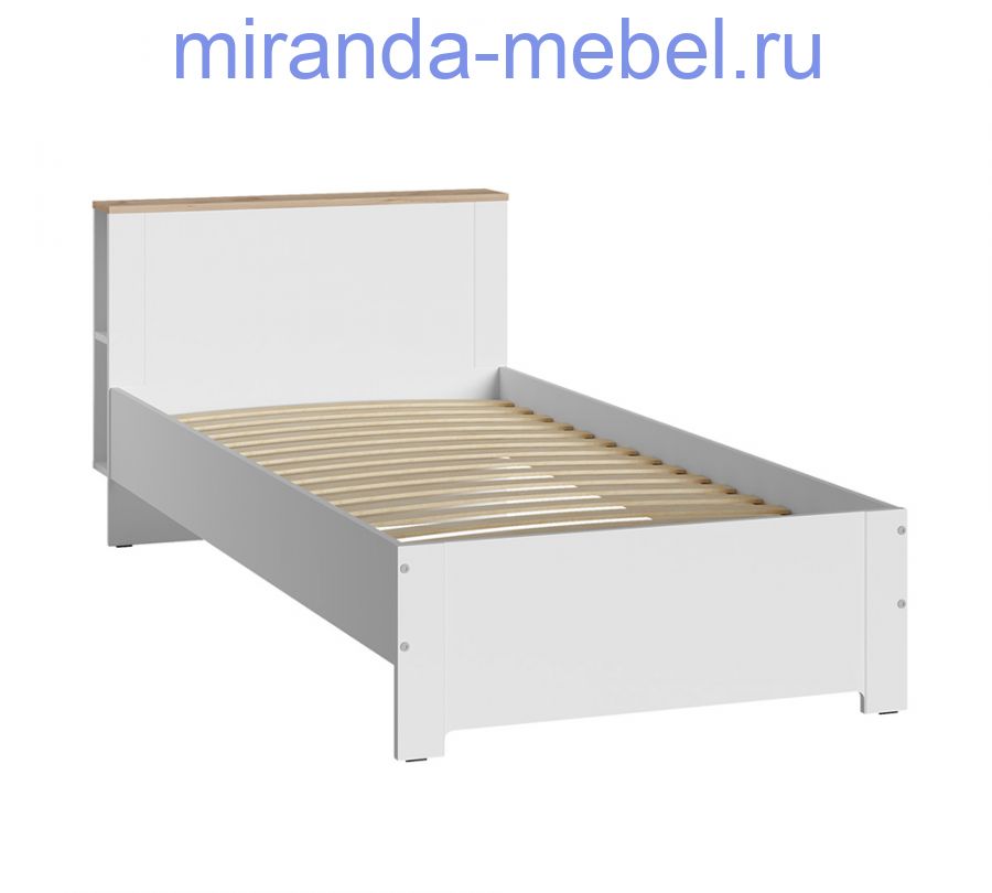 Детская Джастин 2 белый/дуб белый