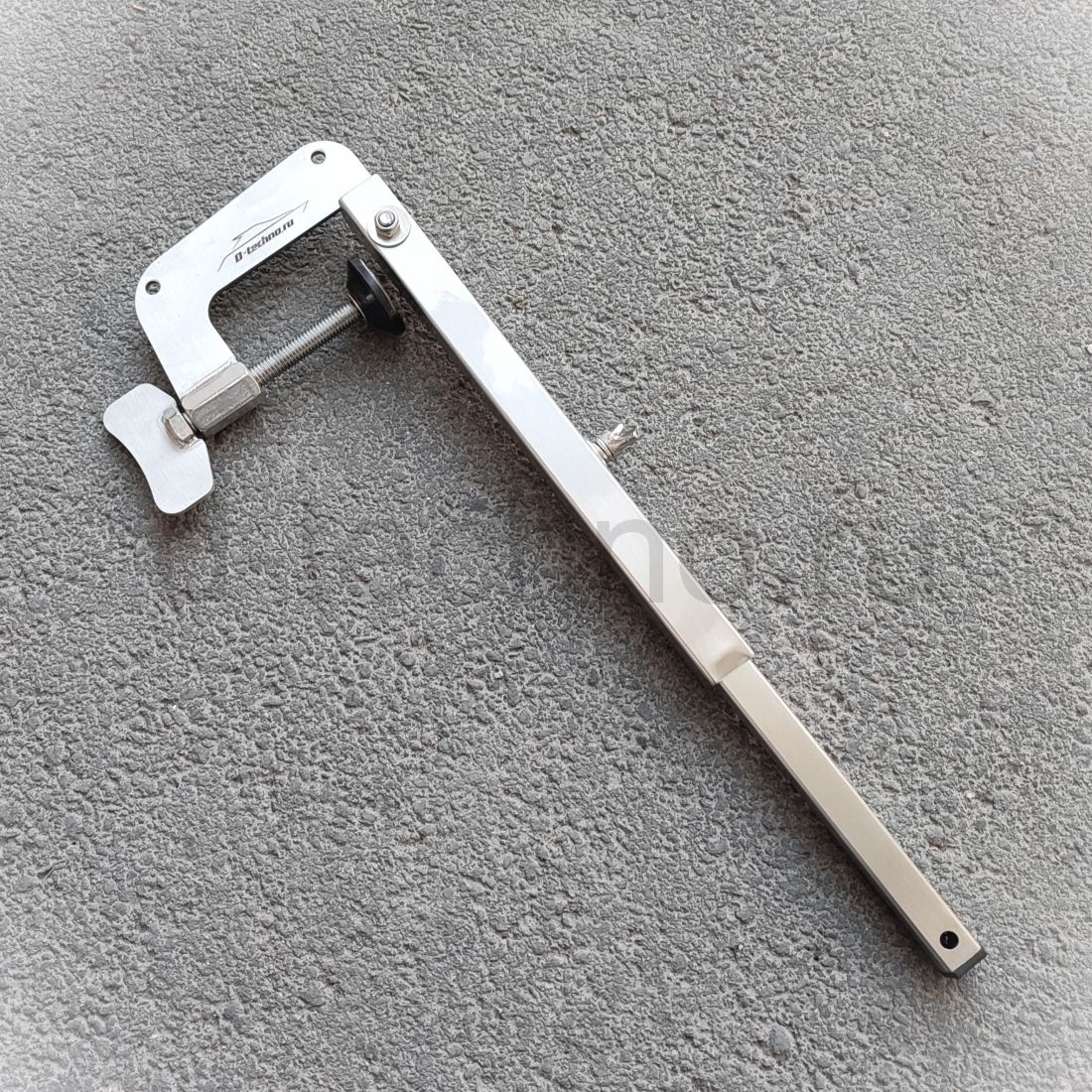 Струбцина крепления датчика эхолота (прямая)