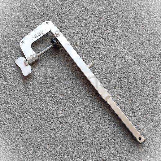 Струбцина крепления датчика эхолота (прямая)