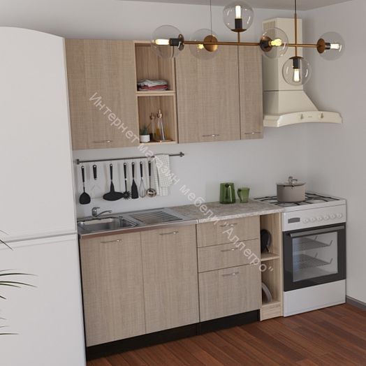 Кухонный гарнитур Надежда нормал 4 1500 мм