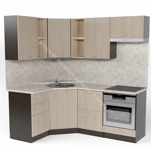 Кухонный гарнитур Надежда оптима 4 1400х2000 мм