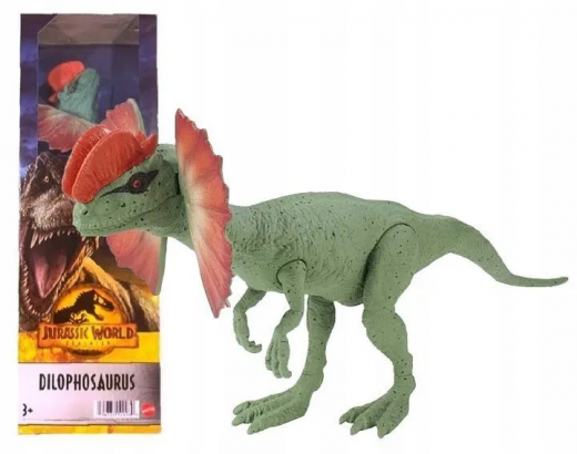 Фигурка динозавра DILOPHOSAURUS мир юрского периода jurassic world HMK80